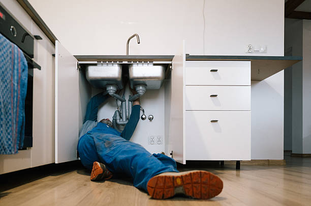 Professional Drain Cleaning technician working in Jacksonville, TX